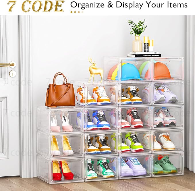 Thickened Clear Shoe Storage Organizer - Image 4