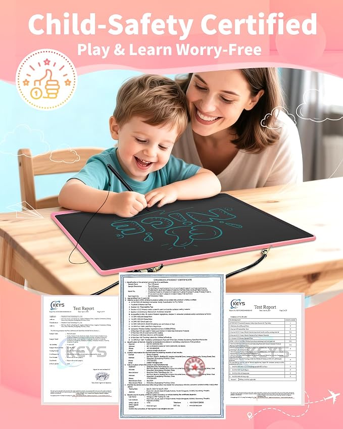 20 Inch LCD Writing Tablet for Kids, Extra-Large Drawing Tablet for Adults - Image 2