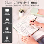 Mantra Planner 2026 Planner, Daily Journal & Gratitude Journal All-In-One - Image 3