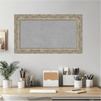 Amanti Art Silver Framed Magnetic Board 16x28 Small Vision Board - Image 6