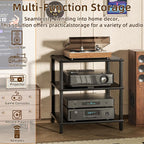 3-Tier AV Media Player Stand, Stereo Cabinet, Modern Stereo Cabine, Game - Image 5