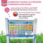 Weather-Proof Aluminum School Playground Communication Board - Image 2
