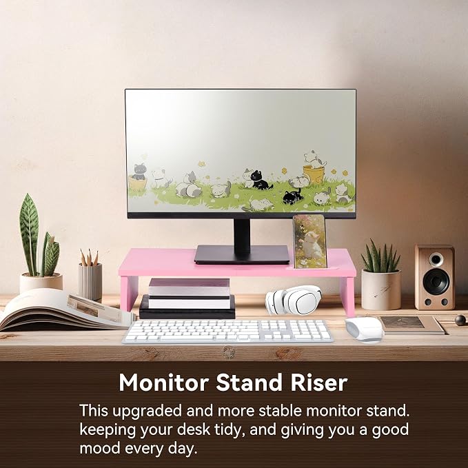 Qupui 21" Monitor Stand Riser - Image 3