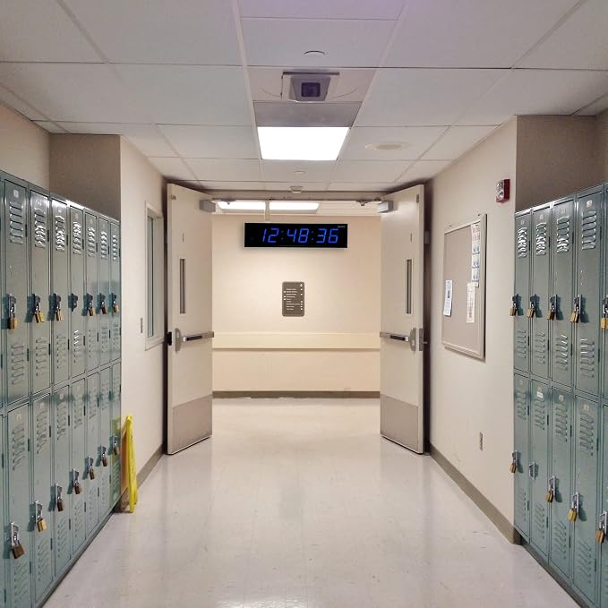 Ivation Huge Oversized 48" Large Digital LED Clock | Big Digital Clock - Image 2
