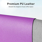 Aothia Leather Desk Pad Protector, Office Desk Mat, Large Mouse Pad, Non-Slip - Image 2