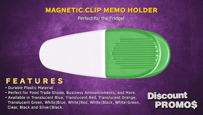 10 Magnetic Memo Holders Set - Image 2