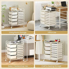 Giantex 12 Drawer Rolling Cart - Image 9