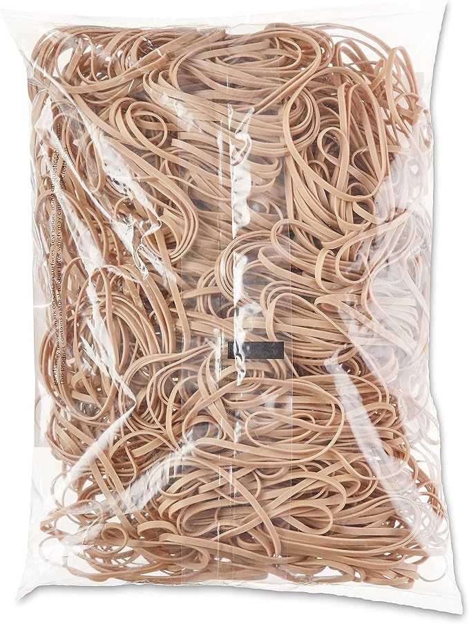 Amazon Basics Rubber Bands, Size 33, 600 Bands/1 lb Pack - Image 3