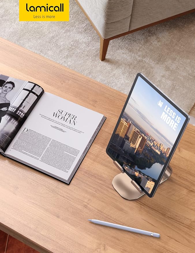 Lamicall Tablet Stand, Adjustable Tablet Holder - Image 7