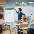 Super Sticky Easel Pad, 25 x 30 Inches, 30 Sheets/Pad, 8 Pads/Pack, Large Self - Image 5
