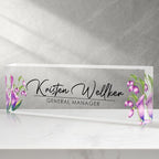 Custom Office Name Plate for Desk, Desk Name Plate Personalized, Personalized by Unknown