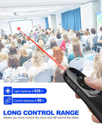 DinoFire USB Type C Wireless Presentation Clicker, BT&RF 2.4GHz Dual Modes - Image 5