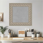 Amanti Art Silver Framed Magnetic Board 23x23 Small Vision Board - Image 5