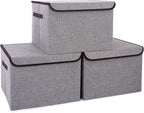 Bagnizer Large 17" 42 Quarts Collapsible Stackable Storage Bins by Bagnizer