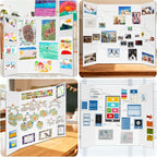 20 Pack Trifold Poster Board, School Projects, Graduation Party, Event Displays - Image 7