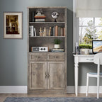 BORNOON 71.4" Tall Bookshelf - Image 3