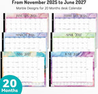 Forvencer 22" x 17" Large Desk Calendar 2026, 20 Months Calendar Runs from - Image 6