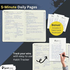 Undated Daily Planner to Achieve Your Goals 2025-2026 - Image 6