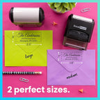 ExcelMark Personalized Return Address Stamp – Custom Self Inking Rubber Stamp - Image 3
