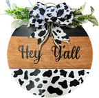 Wood front door sign Wood sign Home decor Welcome sign Sign by Unknown