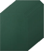 Silunkia 28 Sheets Dark Green Cardstock 8.5 x 11 Craft Paper, 92lb Heavyweight by Silunkia