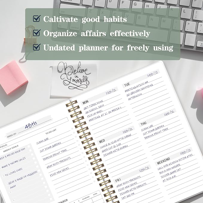 Undated Weekly Planner - Image 5