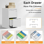 Bestoo 2-Drawer File Cabinet - Image 9