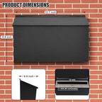 KYODOLED Locking Wall Mount Mailboxes - Image 2