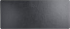 Black Leather 30" x 12.5" Keyboard/Mouse Desk Mat by Dacasso