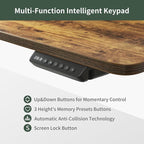 FEZIBO 55'' x 24" Height Adjustable Electric Standing Desk - Image 6