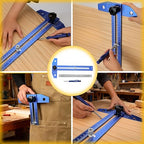 GRENPRO Woodworking Scriber Marking Line Ruler - Image 6