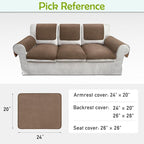 Couch Arm Covers, Sofa Arm Covers, Waterproof Armrest Cover - Image 6