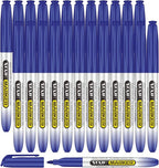 SFAIH Blue Permanent Markers Bulk by SFAIH