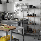 Regal Altair 24" Deep x 30" Wide x 64" Height Wire Shelving Kit | 4-Tier | NSF - Image 5