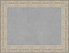 Amanti Art Silver Framed Magnetic Board 27x35 Medium Vision Board by AmantiArt