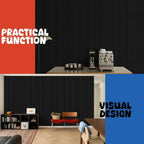 10 Pack Acoustic Panels, 47.2”x23.6“x0.4” Acoustic Wall Panels, Large - Image 9