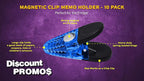 10 Magnetic Memo Holders Set - Image 3