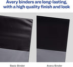 Avery Standard View 3 Ring Binders, 460-Sheet Capacity, 3.5 Inch Wide Spine - Image 4