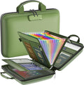 Fireproof File Organizer with Lock, Hard-Shell Case Fireproof Document Box with by Tamfile