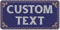 Custom Sign, Custom Street Sign, 11 Font Colors, 13 Font Styles, 4 Hole Options by MySignCenter