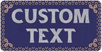 Custom Sign, Custom Street Sign, 11 Font Colors, 13 Font Styles, 4 Hole Options by MySignCenter