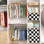 FUULOXE Storage Bin for Shelves Rectangle Closet Baskets Foldable Box - Image 7