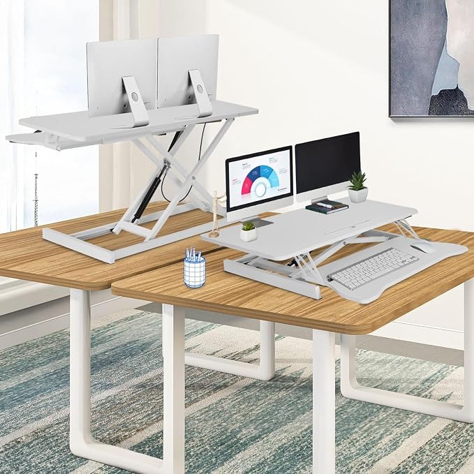 37 Inch Standing Desk Converter - Image 4