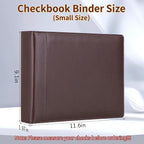 Antner 3 Ring Personal Check Binder - Image 2