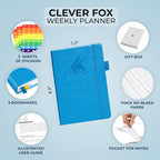 Clever Fox Planner – Undated Weekly & Monthly Planner - Image 2