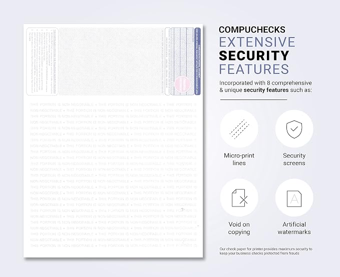 Compuchecks Blank Check Paper - Image 2