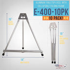 U.S. Art Supply 15" High Aluminum Tabletop Display Easel - Image 2