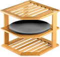 RoyalHouse Bamboo 3-Tier Corner Shelf Organizer by RoyalHouse