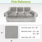 Couch Arm Covers, Sofa Arm Covers, Waterproof Armrest Covers - Image 6