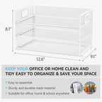 Subekyu 3 Tier Letter Tray Paper Organizer - Image 2
